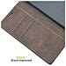 Custodia Originale Book Xproof Flip Case Per Poco F3 - Redmi K40 Pro Mud Brown - Foto miniatura 5