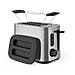 Tostapane 910003704 E5T1-4ST con 2 Fette Potenza 800 W Colore Acciaio Inossidabile  - Foto miniatura 5