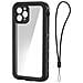 Cover Completa Per Iphone 11 Pro Waterproof Bordo Nero - Foto miniatura 2