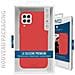 Cover Per Iphone 12 Pro Max Premium Silicone Microfibra, Rosso - Foto miniatura 2