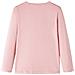 Maglietta Bambina Maniche Lunghe Rosa Chiaro 128 - Foto miniatura 2