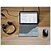 Modern USB-C Headset Auricolare Cablato A Padiglione Ufficio USB tipo-C Nero - Foto miniatura 7