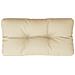 Cuscino Per Pallet Beige 80x40x12 Cm In Tessuto - Foto miniatura 2