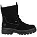 Black Casual Closed Ladies Mid Height Boots Stivaletti Pelle Scamosciata /nabuk Scarpe Donna Nero Eu 40, X8250-00 - Foto miniatura 3