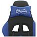 Sedia da Gaming Girevole Nero e Blu in Similpelle - Foto miniatura 6