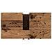 Mobile Lavabo Bagno Legno Antico 60x30x60 cm Legno Multistrato - Foto miniatura 8