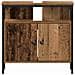 Mobile Lavabo Bagno Legno Antico 60x30x60 cm Legno Multistrato - Foto miniatura 9