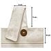 Tenda Gazebo 160x270 Per Esterno Passanti Con Bottoni Springfield Springfield Antracite - Foto miniatura 5