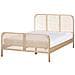 Letto Legno Di Pino Gonfaron 140 X 200 Cm Marrone Chiaro - Foto miniatura 3