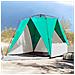 Tenda da Spiaggia 4 Persone Verde Rilascio Rapido Impermeabile - Foto miniatura 1