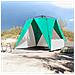 Tenda da Spiaggia 4 Persone Verde Rilascio Rapido Impermeabile - Foto miniatura 2