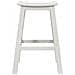 Sgabelli Bar 2 pz Bianco HDPE - Foto miniatura 5