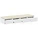 Cassetti per Letto Bianco 120x36,5x16,5 cm Legno Ingegnerizzato - Foto miniatura 3
