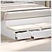Cassetti per Letto Bianco 120x36,5x16,5 cm Legno Ingegnerizzato - Foto miniatura 4