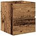 Armadio da Bagno Legno Invecchiato MDF con Impiallacciatura in Legno - Foto miniatura 7
