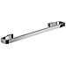Portasalviette 45 Cm Da Muro In Ottone E Cromall A821-45 Serie Samoa Cromato - Foto miniatura 1