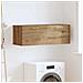 Armadietto a muro rovere artigianale 100 x 36.5 x 35 cm - Foto miniatura 2