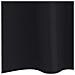 Tende con tende 2 pcs Nero 245x140cm Poliestere - Foto miniatura 6