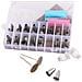 Set Da 36 Beccucci In Acciaio Inossidabile E Sac À Poche In Silicone - Kit Decorazione Torte Riutilizzabile - Foto miniatura 1
