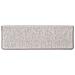 Tappeti Adesivi Scale Aspetto Sisal 30 pz 65x21x4 cm Platino - Foto miniatura 5