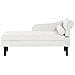 Chaise Longue Versione Destra Yvoire Tessuto Bianco Sporco - Foto miniatura 2