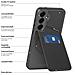 Cover per Galaxy S25 - Pelle /PU, Nero, Con Tarjetero - Foto miniatura 4