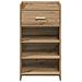 Mobile per scarpe Rovere Artigianale 48 x 36 x 92 cm - Foto miniatura 4