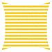 Vela da ombra solare Giallo e Bianco 2 x 2 m - Foto miniatura 1