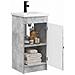 Mobile da bagno con lavabo Grigio Cemento 42 x 40 x 84,5 cm - Foto miniatura 3
