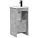 Mobile da bagno con lavabo Grigio Cemento 42 x 40 x 84,5 cm - Foto miniatura 6