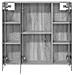 Mobiletto per specchio da bagno Grigio Sonoma 70 x 14,5 x 70 cm - Foto miniatura 6