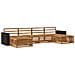 Set divani 6 pcs Legno di Acacia Massello - Foto miniatura 1