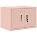 Armadio 2 pz Rosa 60 x 40 x 145 cm Acciaio Bloccabile - Foto miniatura 5
