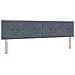 Letto ottomano con materasso Grigio Scuro 200 x 200 cm Velluto - Foto miniatura 4
