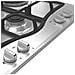 PCN 641 T /IX /HA Piano Cottura a Gas 60 cm Inox 4 Fuochi Bruciatore Tripla Corona Griglie in Ghisa - Foto miniatura 5