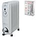 RA2809 Radiatore a Olio Potenza 2000 Watt Colore Grigio - Foto miniatura 3