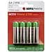 1x4 Akku NiMh Mignon AA 2300 mAh - Foto miniatura 1