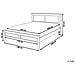 Letto A Doghe Blu Scuro Con Rete 140 X 200 Cm Olivet - Foto miniatura 13