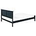 Letto A Doghe Blu Scuro Con Rete 140 X 200 Cm Olivet - Foto miniatura 7