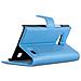 Custodia Compatibile Con Nokia Lumia 730 In Pastello Blu - Coperchio Protettiva Con Chiusura Magnetica, Funzione Stand E Tasca Per Le Carte - Foto miniatura 4