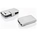 Custodia Compatibile Con Samsung Galaxy Pocket Neo In Magnesio Bianco - Coperchio Protettivo In Ecopelle Testurizzata E Tasca Per Carte Di Credito - Foto miniatura 4