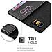 Custodia Compatibile Con Sony Xperia Xa In Nero Di Notte - Coperchio Protettiva Con Chiusura Magnetica, Funzione Stand E Tasca Per Le Carte - Foto miniatura 5