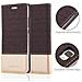 Custodia Compatibile Con Huawei P8 Lite 2015 In Antracite Oro - Coperchio Protettiva Con Chiusura Magnetica, Funzione Stand E Tasca Per Le Carte - Foto miniatura 3