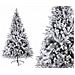 Albero Di Natale Deluxe Pino Innevato Con 1677 Rami Super Folti 2,10 Metri - Foto miniatura 1