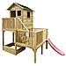 Jeje - Casetta In Legno Per Bambini Con Scivolo - Foto miniatura 1