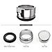 Tap Faucet 3 Pack Tap Aeratori 24 Millimetri Parte Di Ricambio Ottone Maschio Becco Filettato Aeratore Con Guarnizione Cromo Lucido - Foto miniatura 2