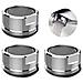 Tap Faucet 3 Pack Tap Aeratori 24 Millimetri Parte Di Ricambio Ottone Maschio Becco Filettato Aeratore Con Guarnizione Cromo Lucido - Foto miniatura 1