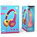 Lol&roll Pop Kids Headphones Pink (music Share, Detachable Cable, <85 Db Volume Limit, Microphone)  - Foto miniatura 2