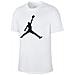 T-shirt Da Uomo Jumpman Logo Bianca Taglia S Cod Cj0921-100 - Foto miniatura 3