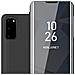 Custodia Compatibile Con Samsung Galaxy S20 In Tormalina Nera - Clear View Specchio Coperchio Protettivo Con Funzione Di Supporto Protezione A 360 Gradi - Foto miniatura 1